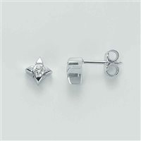 Orecchini Miluna Donna in Oro bianco ERD1590